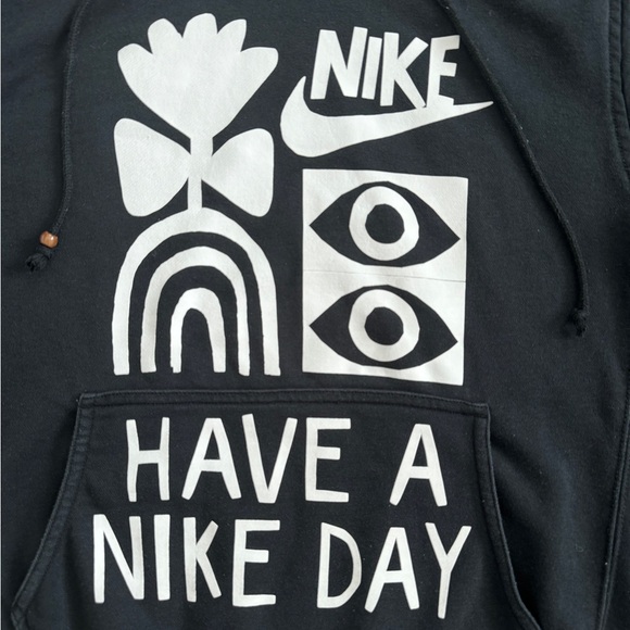 Nike Have A Nice Day French Terry Pullover Hoodie - Picture 4 of 8